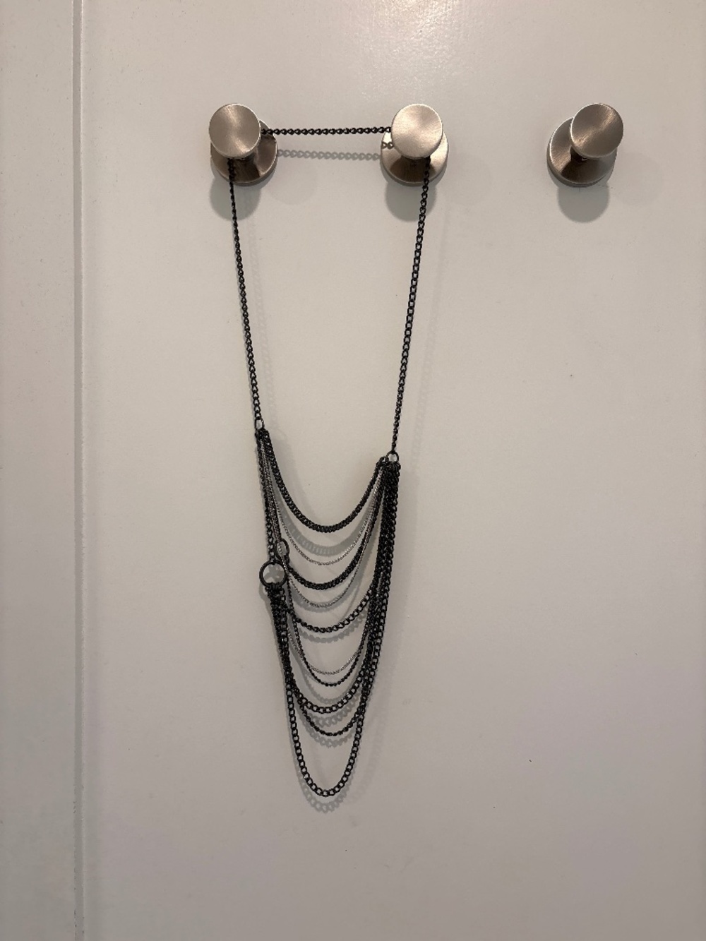 Layered chain necklace!